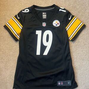 Nike Pittsburgh Steelers #19 JuJu Smith-Schuster Black Football Jersey